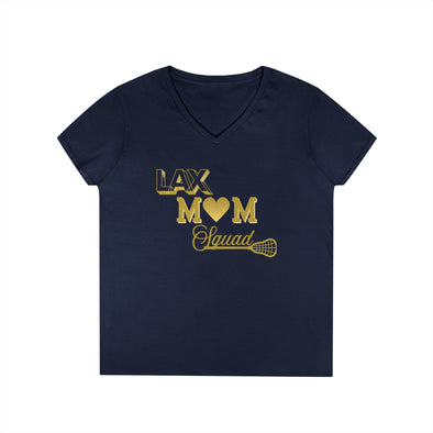 Lacrosse Mom V-Neck Tee