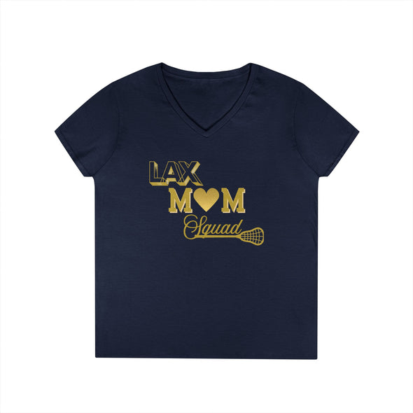 Lacrosse Mom V-Neck Tee