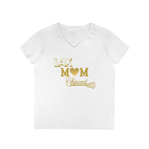 Lacrosse Mom V-Neck Tee