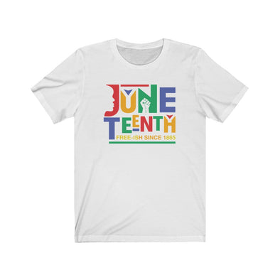 Juneteenth Tee White and Black