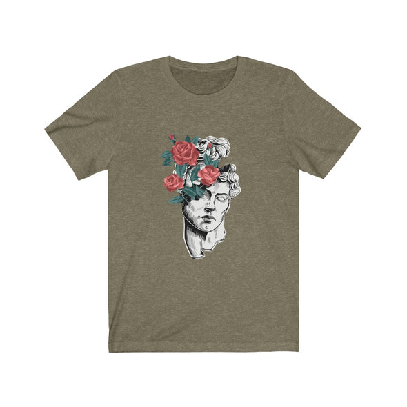 Statue and Roses Tee