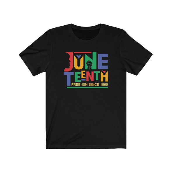 Juneteenth Tee White and Black