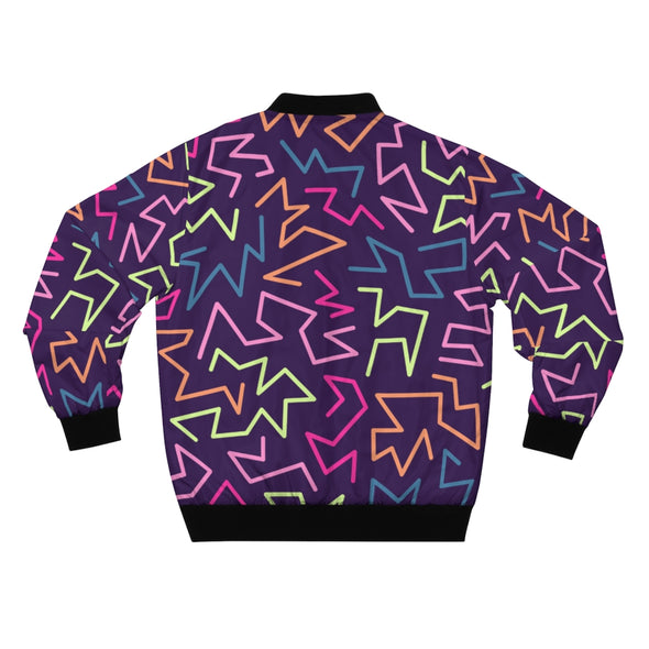 Zig Zag Bomber Jacket