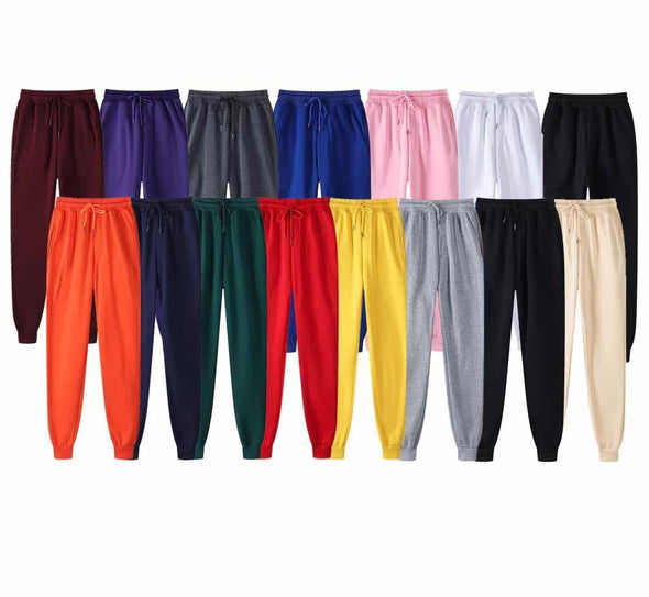 Solid Color Sweat Pants