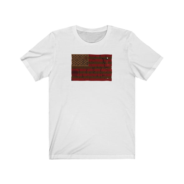 Red and Brown Flag Tee