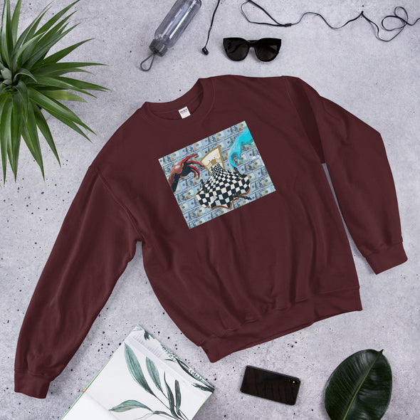 Chess not Checkers Clip Art Sweatshirt