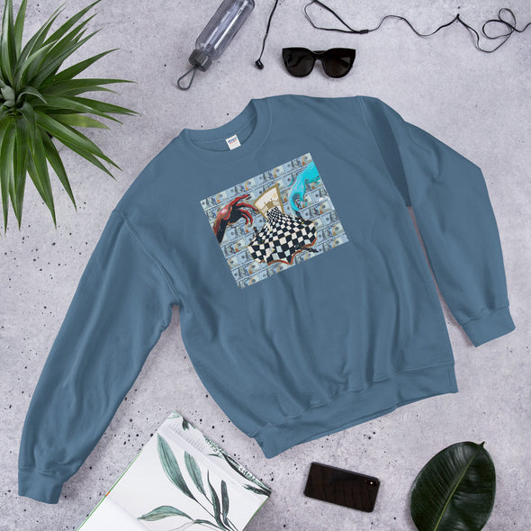 Chess not Checkers Clip Art Sweatshirt