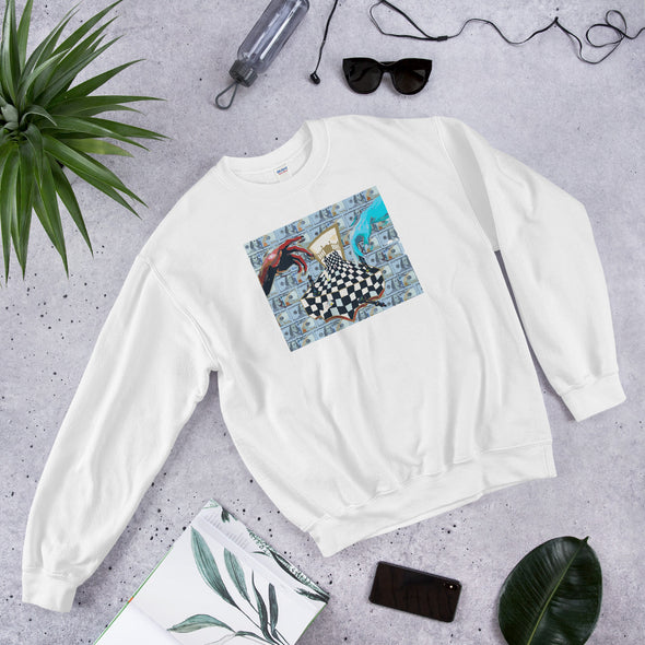 Chess not Checkers Clip Art Sweatshirt