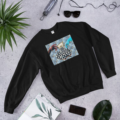 Chess not Checkers Clip Art Sweatshirt