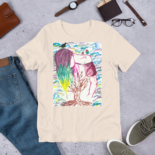 HER Watercolor Style T-Shirt