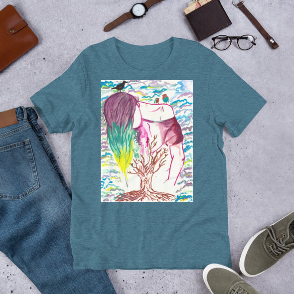 HER Watercolor Style T-Shirt