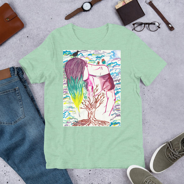 HER Watercolor Style T-Shirt