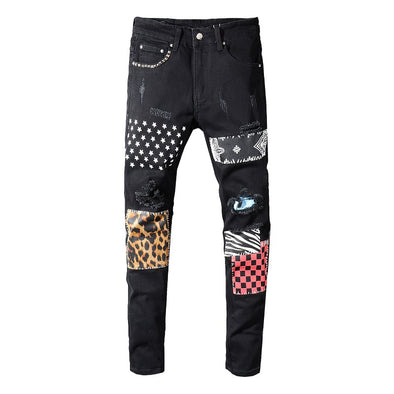 Checkmate Patch Jeans