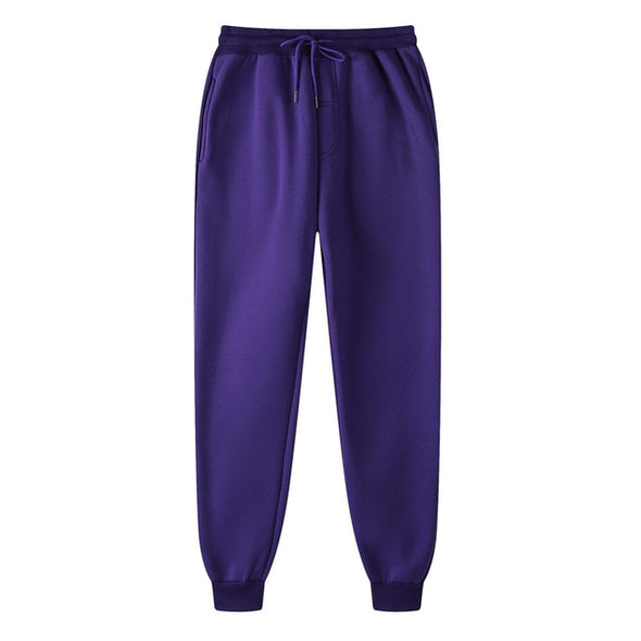 Solid Color Sweat Pants